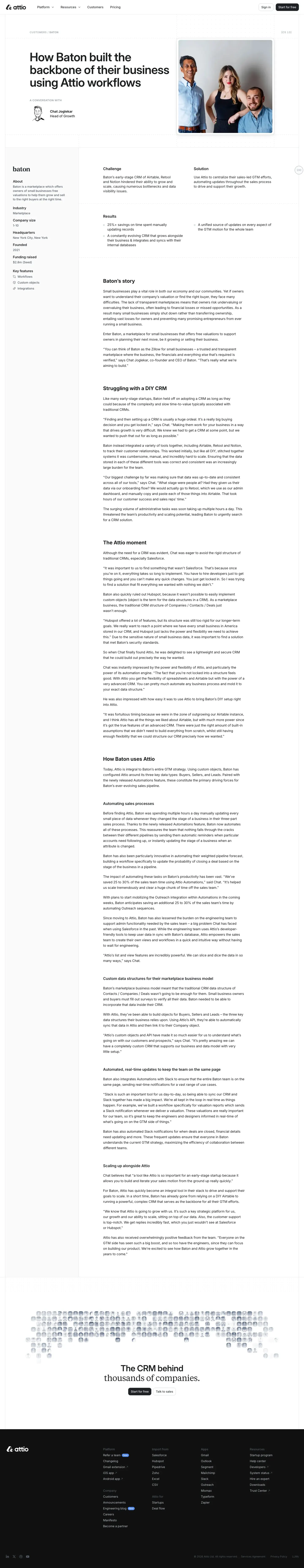 Attio — Case Study