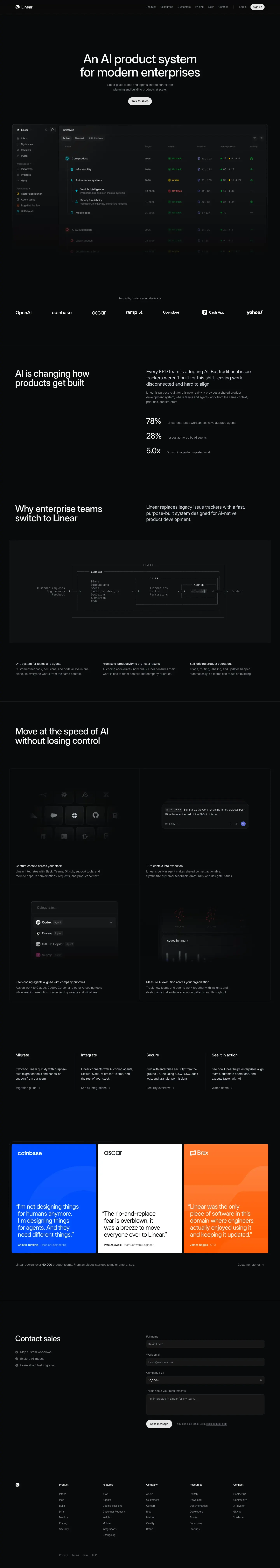 Linear — Solutions