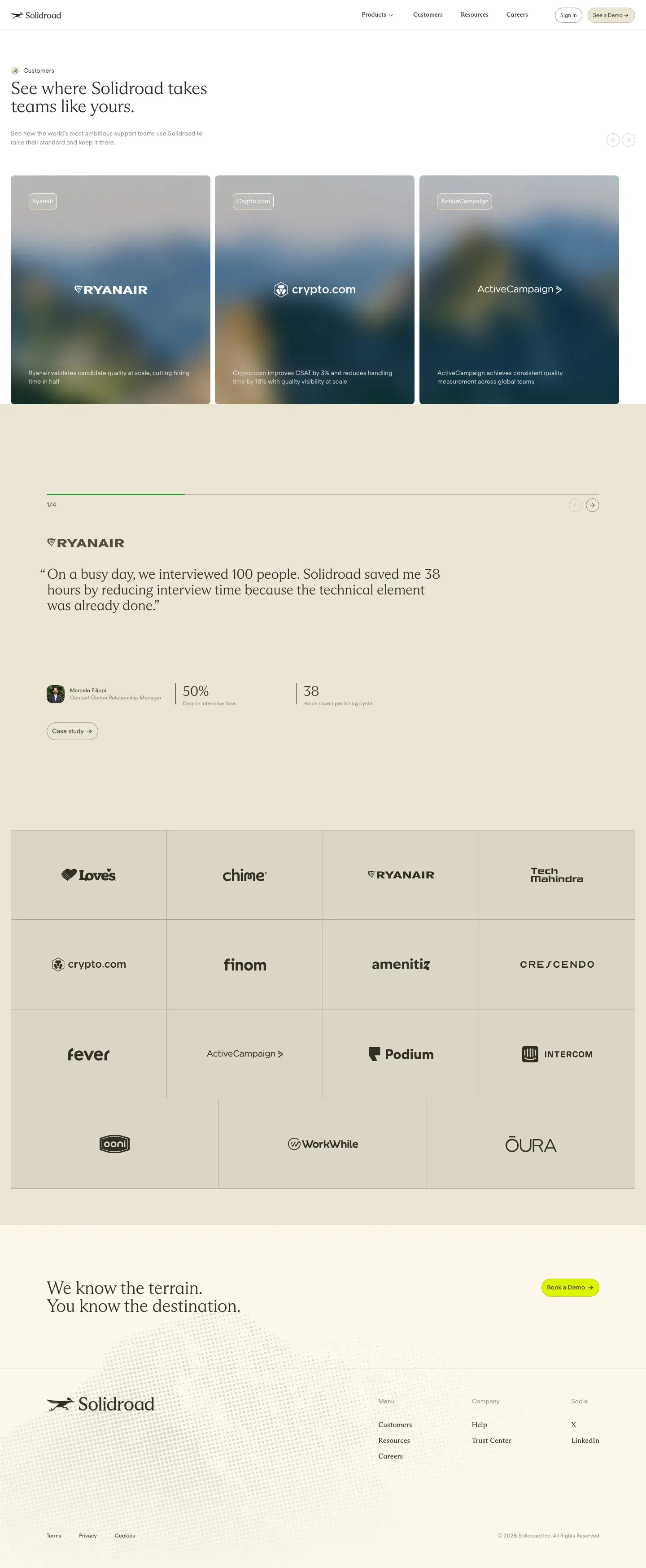 solidroad.com — Customers