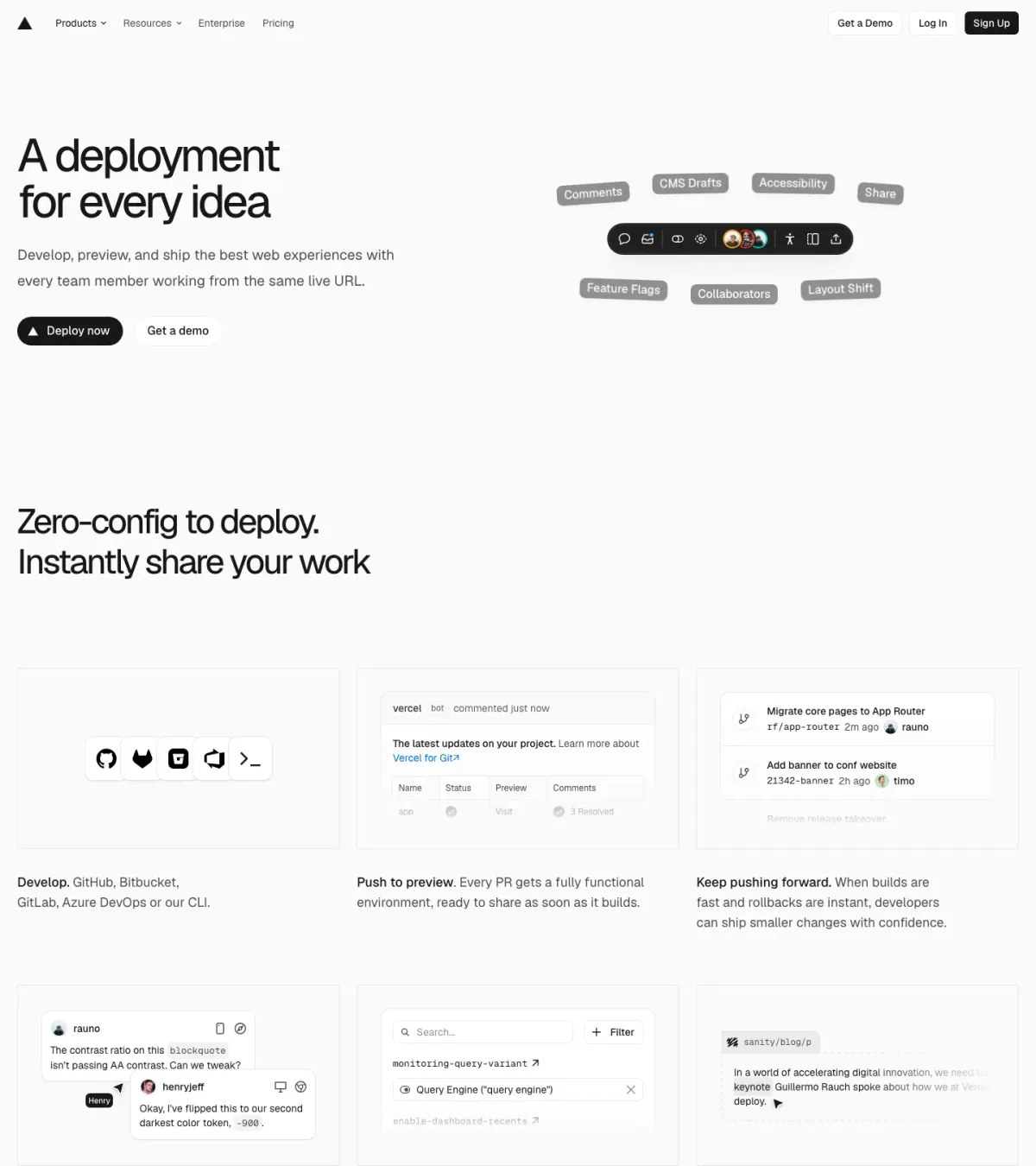 Vercel — Product